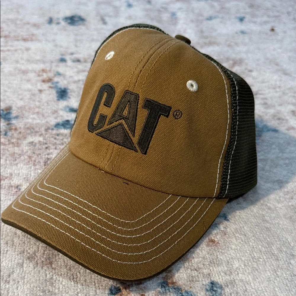 Brown and Black Trucker Hat